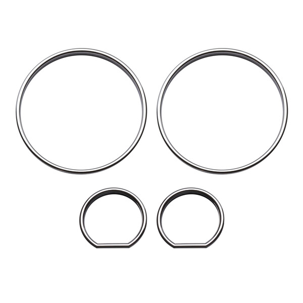 Dashboard facelift chrome rings for E32 / E34