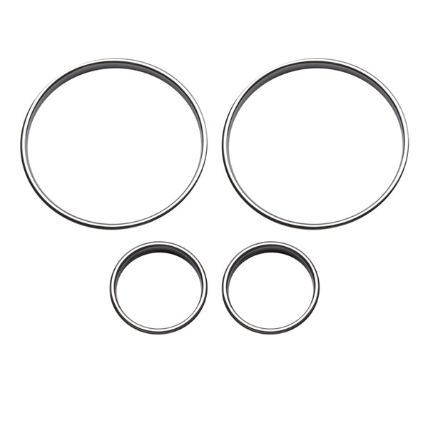 Chrome / facelift rings for BMW E38 / E39 / E53 (5, 7 series and X5) instrument cluster / speedometer