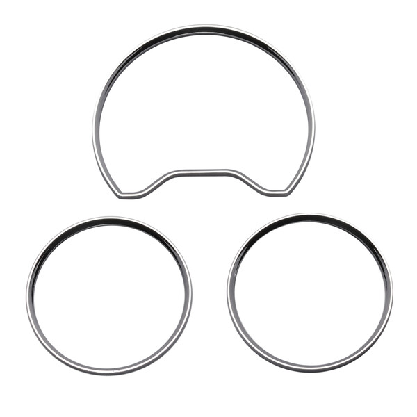 Mercedes E 95-99 dashboard facelift chrome rings